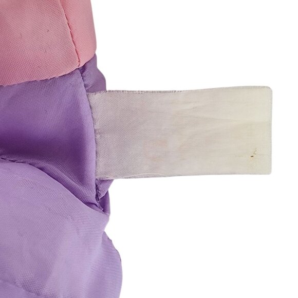 Vintage Fisher Price Puffalump Easter Bunny Rabbit Purple Pink 10" 1988 Eighties - Picture 8 of 10